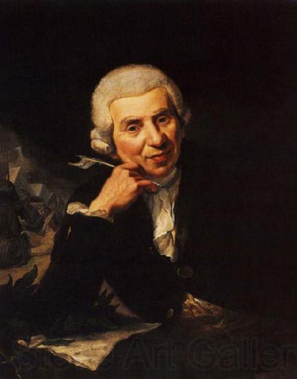 unknow artist Portrait of Johann Wilhelm Ludwig Gleim France oil painting art